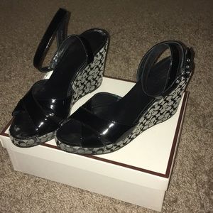 Coach wedges